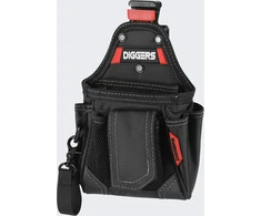 Rosfix Diggers Quick Click dėtuvės kišenė BLACKRED