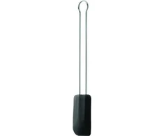 Rosle puodų laikiklis 20 x 2,6 cm silikono / RVS juoda