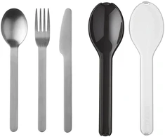Rosti Mepal Mepal 3 vnt. stalo įrankių rinkinys Ellipse nordic juodas 105760041100
