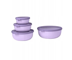 Rosti Mepal Mepal 4 dubenėliai Cirqula apvalūs 350 750 1250 2250 ml Nordic Lilac (106232074600)