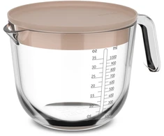 Rosti Mepal Mepal Asotis su matavimo skalė ir dangteliu Chef It 1000 ml Chalk (102311031500)