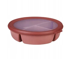 Rosti Mepal Mepal Bento dubenėlis ryškiai violetinės spalvos, apskritimo formos (250+250+500ml)