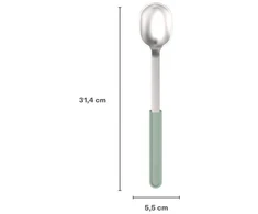 Rosti Mepal Mepal Chef It Plieninis patiekimo šaukštas 32 cm Nordic Sage 102333594700