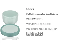 Rosti Mepal Mepal Fruit Box vaisių dėžutė Campus 300 ml Cool Mint (107430090300)