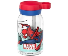 Rosti Mepal Mepal Gertuvė su šiaudeliu Campus 450 ml Spiderman 107480065396