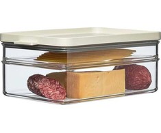 Rosti Mepal Mepal konteineris mėsai ir sūriams Omnia 500+1200ml baltas 106417032500