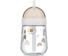 Rosti Mepal Mepal KUBEK DZIECIĘCY ZE SŁOMKĄ 300ML MIO SUNSHINE &amp; RAINBOW 108014065245