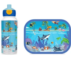 Rosti Mepal Mepal priešpiečių dėžutės rinkinys Campus Tropical Ocean 107410165410