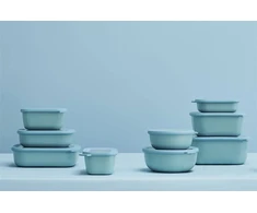 Rosti Mepal Mepal Cirqula Multi-Bowl Set 3-pcs, nordic baltas