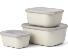 Rosti Mepal Mepal Cirqula Multi-Bowl Set 3-pcs, nordic baltas