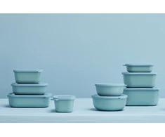 Rosti Mepal Mepal Cirqula Multi-Bowl Set 3-pcs, nordic juodas