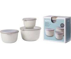 Rosti Mepal Cirqula Set 3-teilig gross baltas