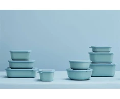 Rosti Mepal Mepal Cirqula Multi-Bowl Set 3-pcs, nordic juodas