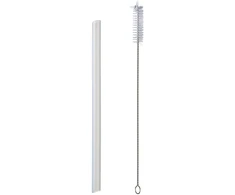 Rosti Mepal Mepal Šiaudelis su buteliuko šepetėliu vandeniui 500 ml Campus Flip-up 195 mm 207454853100