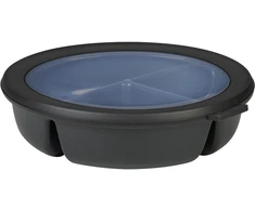 Rosti Mepal Mepal Bento dubenėlis Cirqula, juodos spalvos (250+250+500ml)