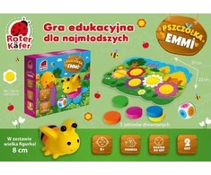 Žaidimas EDUKACYJNA PSZCZÓŁKA EMMI Dėlionė ŻETONY KOSTKA UL ROTER KAFER