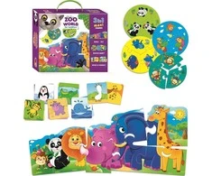 Edukacinis žaidimas „Zoologijos sodas“ mažyliams RK1310-02 Roter Kafer