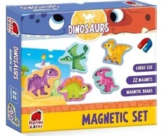 Roter Kafer Maksik Roter Kafer Magnetinis rinkinys: dinozaurai