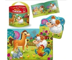 Dėlionė Roter Kafer MaxI Puzzle 2w1 Farm RK1080- 01