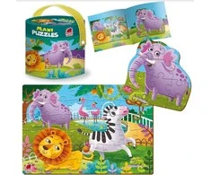 Dėlionė Roter Kafer MaxI Puzzle 2w1 Zoo Animal RK1080- 02