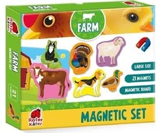Roter Kafer Magnetinis galvosūkis "Farma" su plokščiu RK2090- 01