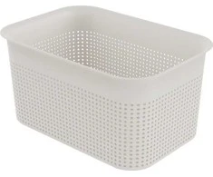 Daiktadėžė ROTHO BRISEN, 4,5 l, smėlinė, 26,2×18×13 cm