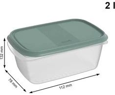 rotho Dėžutė maistui, 2 l