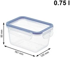 Dėžutė maistui Rotho, 0.75 l