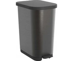 ROTHO Ribo Graphite - pedalo šiukšliadėžė - 35l