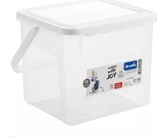 Rotho 3kg 4.5L miltelių talpyklA Rotho skaidrus