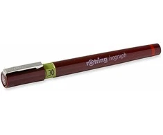 Rapitografas (izografas) Rotring piešimo tušinukas - juoda 0,3 mm - 1903399