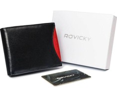 Piniginė vyrams Rovicky 1567-03-BOR RFID