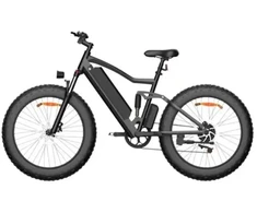 Rower elektrinis iLike iLike Electric bike ONES1, 48V, 10AH, 26 collas, 500W, 25Km/h, IP54 Juodas