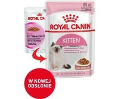 Royal Canin Kitten in Souce šlapias maistas katėms, 12 x 85 g
