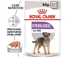 Šunų Maistas - Royal Canin Ccn Sterilised Loaf 12x85g