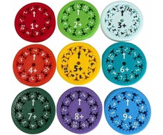 Rozette *****Matematyczny spinner +/- 9szt/set 44235