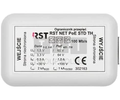 RST NET PoE STD TH Viršįtampių iškroviklis IP tinklo apsaugai