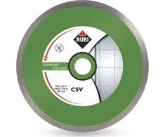 Deimantinis ištisinis diskas Rubi Pro 125x22.23x1.7mm