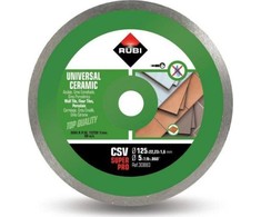 Deimantinis pjovimo diskas Rubi CSV 125 SuperPro; 125 mm