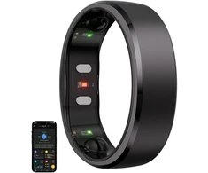 Išmanusis laikrodis RINGCONN SMART RING GEN 2 Juodas (SIZE 7)
