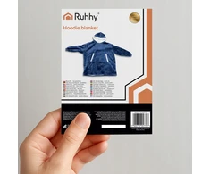 XXL sweatshirt - navy mėlynas blanket Ruhhy 26147