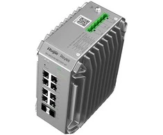 Šakotuvas 8 prievadų industrinis komutatorius Ruijie Reyee RG-NIS3100-8GT2SFP-HP (Valdomas, 8 x PoE+)