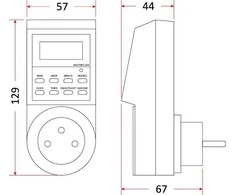 Rum-Lux ED elektroninis programuotojas