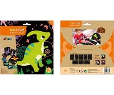 AVENIR Nutrinamų paveikslėlių rinkinys „Dinozaurai“