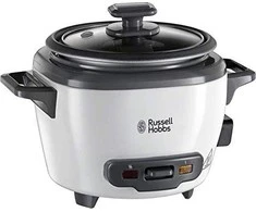 Russell Hobbs ryžių viryklė Russell Hobbs mini 0,4 l (su pakaitinimo funkcija, puodu su nepridegančia danga, ryžių samte