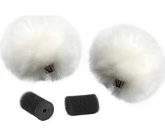 Audio priedas - Rycote baltas lavalier vėjo apsaugos dangtelis (vėjo apsauga lavalier mikrofonams, balta)