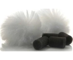 Audio priedas - Rycote baltas lavalier vėjo apsaugos dangtelis (vėjo apsauga lavalier mikrofonams, balta)