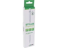 Rysik InLine® Stylus, planšetinis rašiklis Apple iPad, su baterija, USB-C, baltas