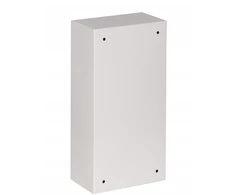 „Sabaj“ virštinkinė skaitiklių spintelė, 1 metro, 1 fazės, 6 moduliai, IP31, siaura, elektroniniam skaitikliui, RAL 9003, NRL 1F 6WE 4-331E
