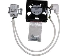 Sabaj Fan 22W 165m3 / h 120x120 su kabeliu 1m ir termostatu 10-60st C (19-0067)